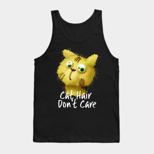 Cat Hair Don't Care Tank Top